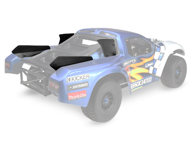 Illuzion - SCT Hi-Flow Body, Champion Name and Number Plate Winglets - 4pc.