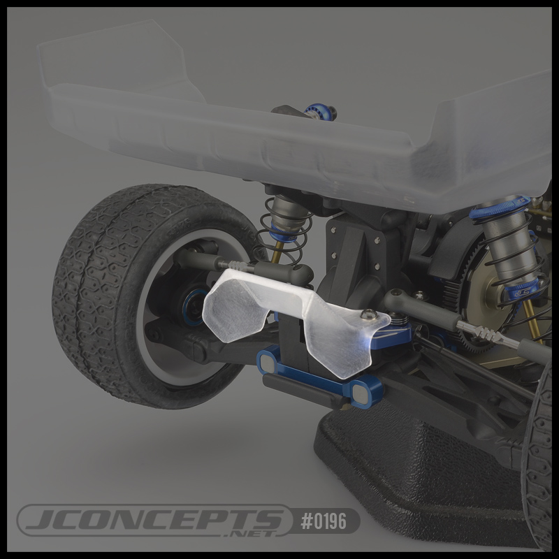 Aero Rear Diffuser For B6.1 | T6.1 | SC6.1