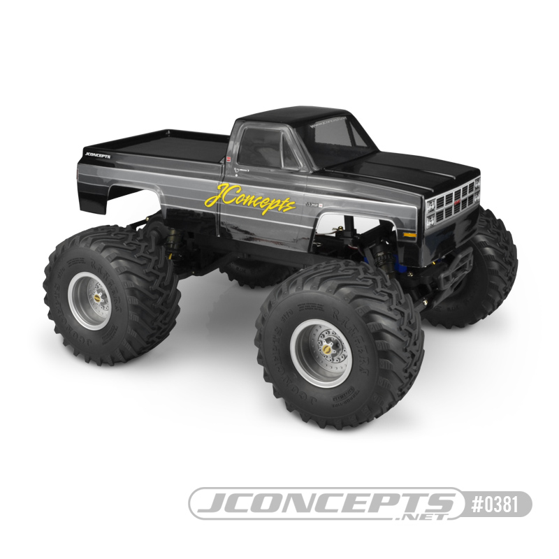 1982 GMC K2500 Body - Fits: Stampede, Tamiya Clod Buster