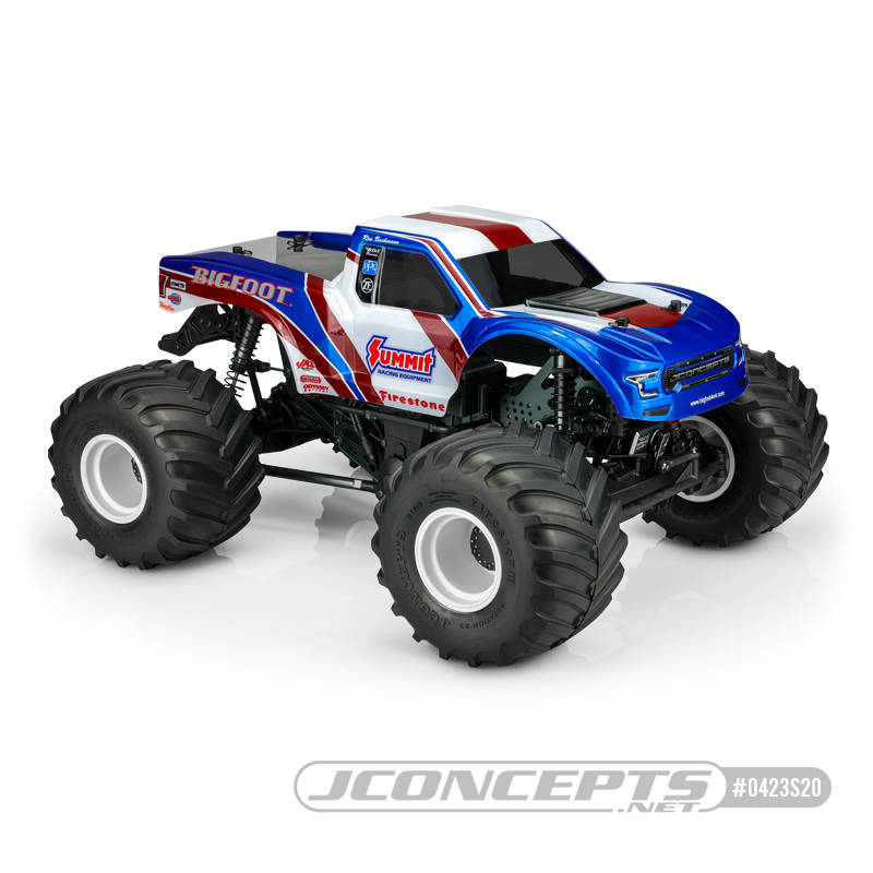 2020 Ford Raptor Body - Summit Racing BIGFOOT 21 MT Body