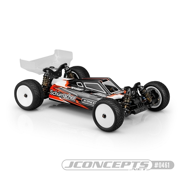 S2 – Schumacher Cat L1 Evo Body w/ Carpet | Turf Wing