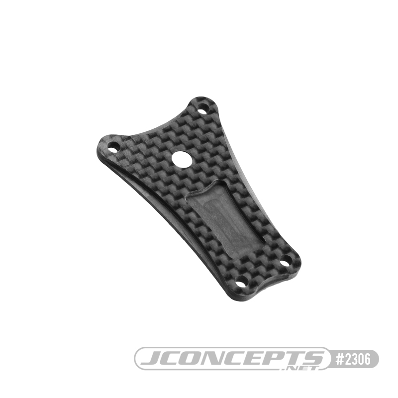 RC10 Worlds 2.5mm Carbon Fiber Transmission Brace (3 gear)