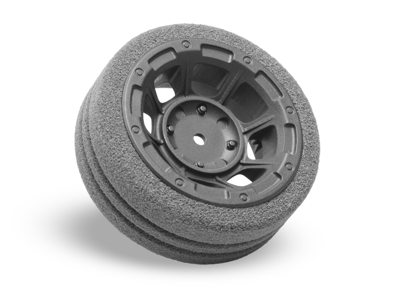 Hazard Radio Wheel | Dirt-Tech Foam Grip - M12