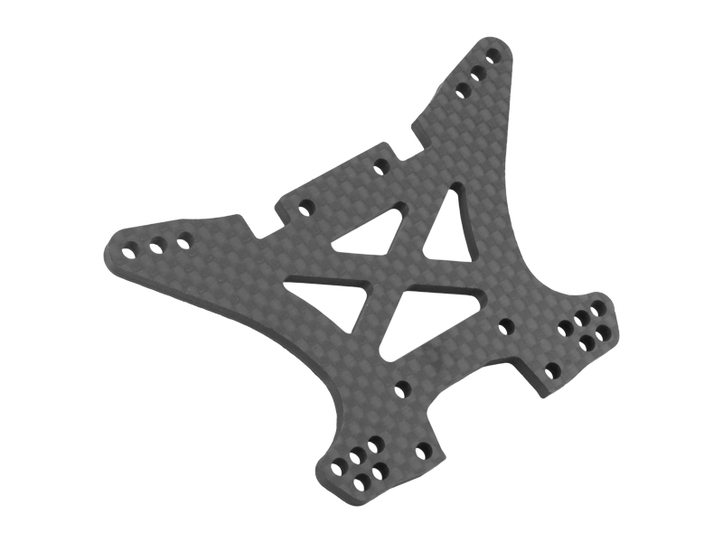 MT 4.0mm Carbon Fiber Rear Shock Tower - Fits: Slash 4x4 | Stampede 4x4