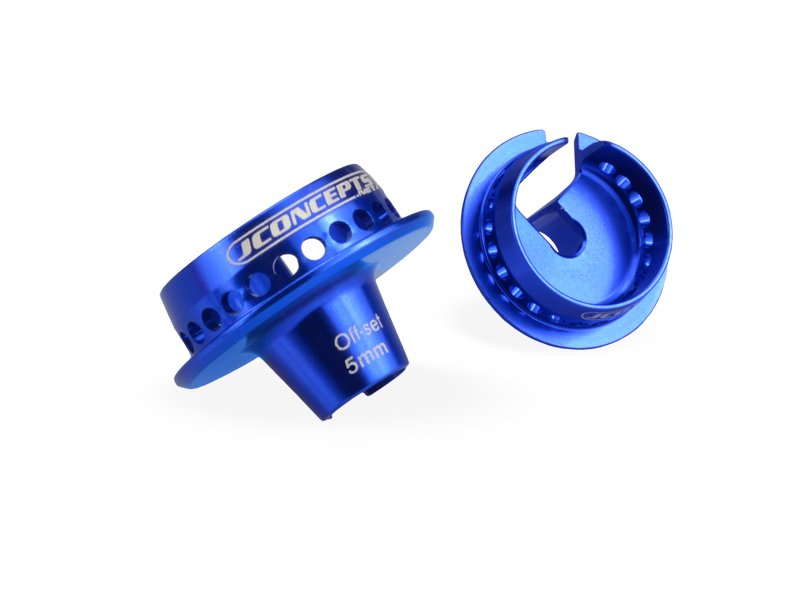 Fin, Shock 5mm Off-Set Spring Cup - B6.1