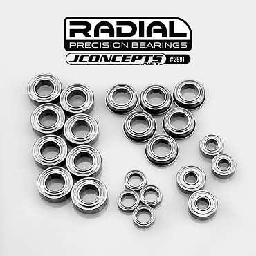 Radial NMB Bearing Set - TLR 8ight-X 2.0 | 8ight-XE 2.0