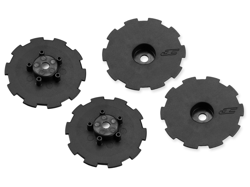 Hazard - SC10 | SC10B | SC5M 4x4 - Wheel Dish - 4pc.