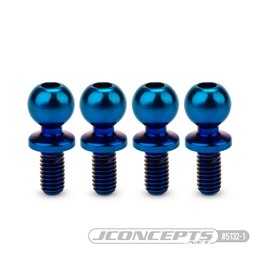 Revolved Titanium Ball-Stud 5.5 x 6mm