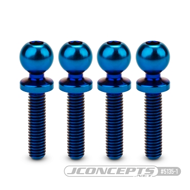 Revolved Titanium Ball-Stud 5.5 x 12mm