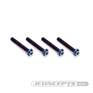 3x20mm Top Hat Titanium Screw - 4pc