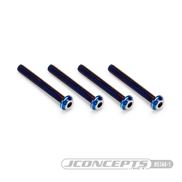 3x24mm Top Hat Titanium Screw - 4pc