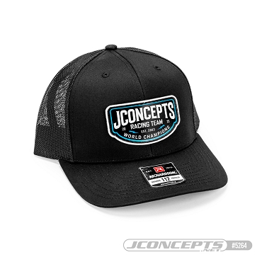 2025 Hat - Round Bill, Mesh, Snap-back Design - Black